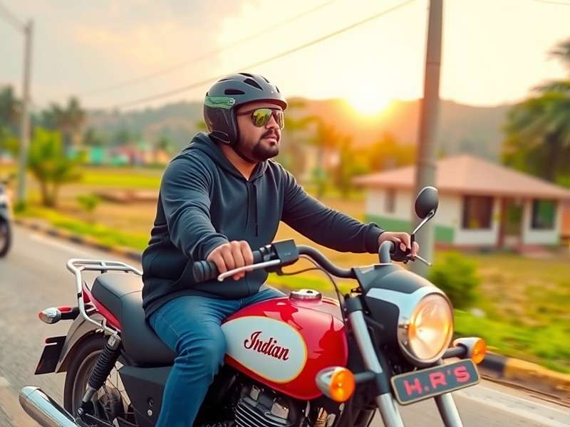 Popular Indian Streamer playing Indian Auto Ride during a live stream